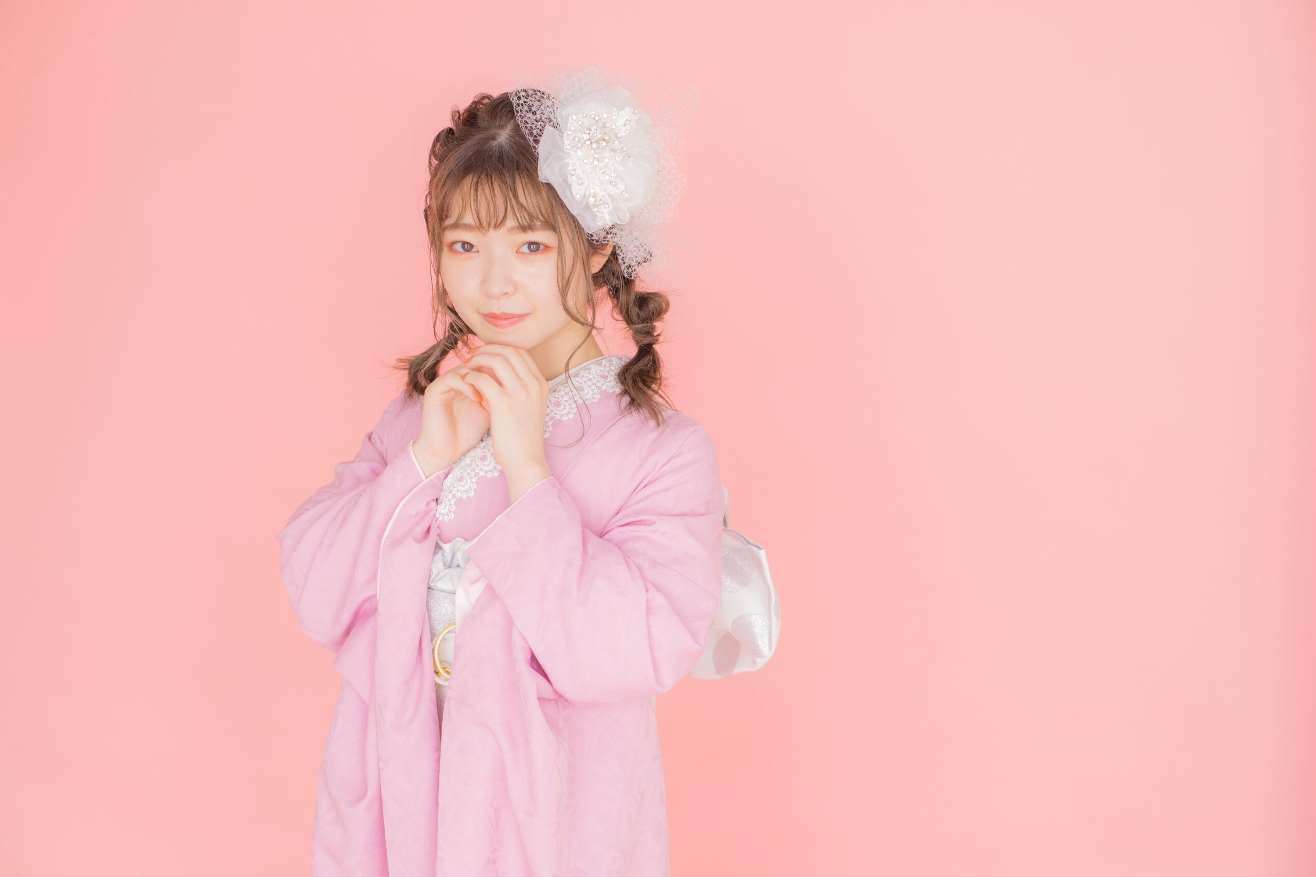 フェスティーボ成人式ピンク振袖